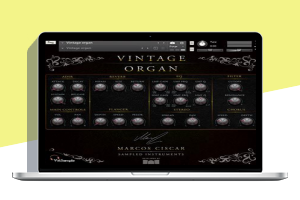 老式风琴音源-Marcos Ciscar Vintage Organ KONTAKT 94Mb