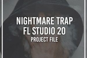 FL工程模板Serum预置嘻哈陷阱-Production Music Live Nightmare Trap-30Mb