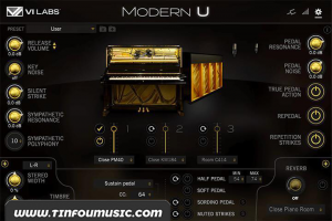 现代钢琴 – VI Labs Modern U for Falcon
